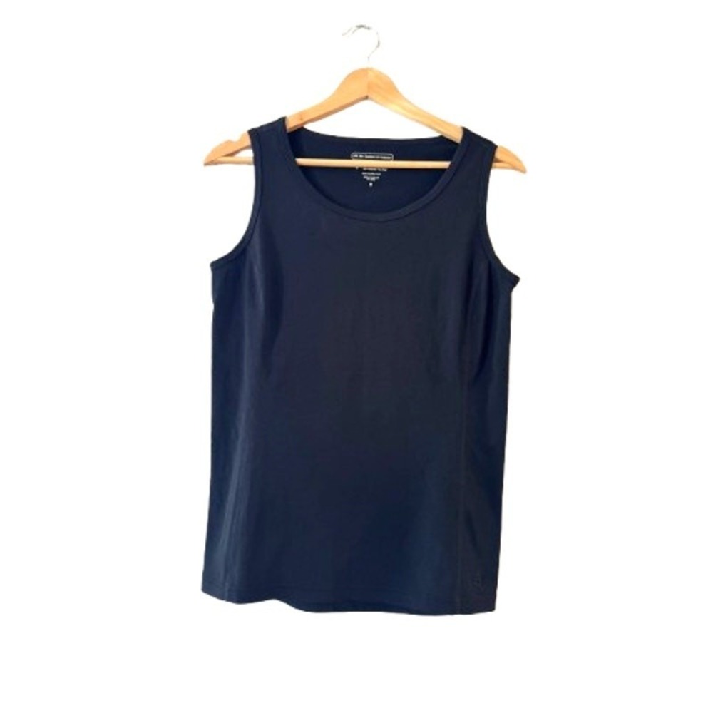 Coolibar Women's UPF 50+ Sun Protection Tank Size‎ S Black Sleeveless Round Neck